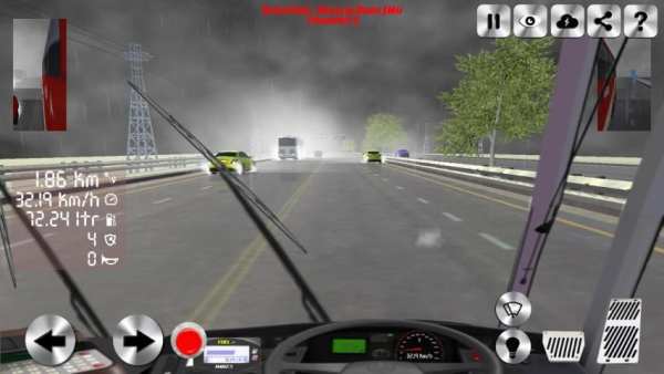 Telolet Bus 3D Trafik Racing скриншот 13