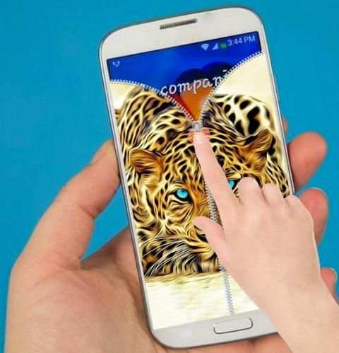 Cheetah Zipper Lock screenshot 4
