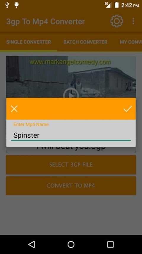 3gp To Mp4 Converter 4 تصوير الشاشة