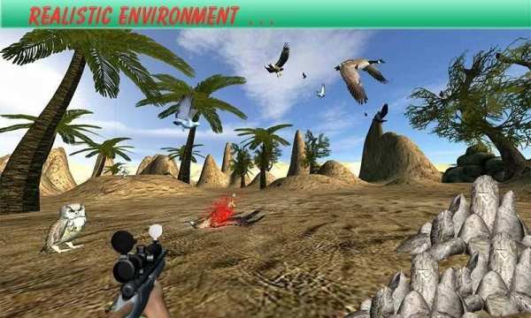 Sky Fly Birds Hunter Sniper screenshot 2