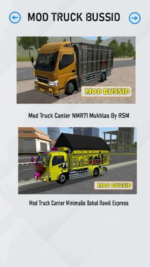Mod Truck Bussid screenshot 3