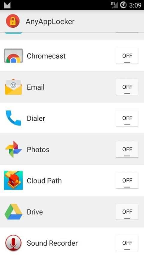 AnyAppLocker 1 تصوير الشاشة