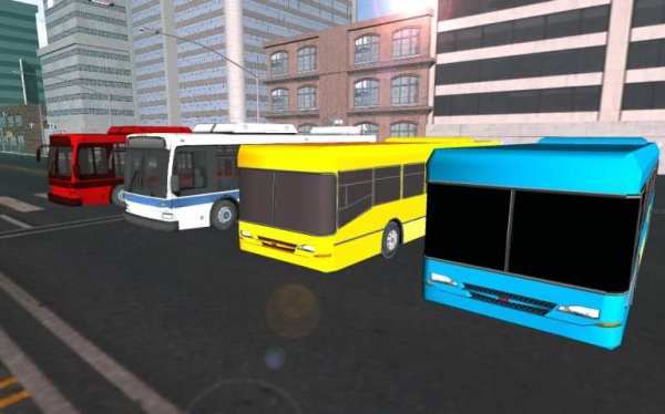 Bus Simulator 3D 2016 : City screenshot 2