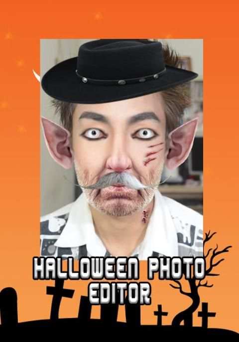 Halloween Makeup photo editor 1 تصوير الشاشة