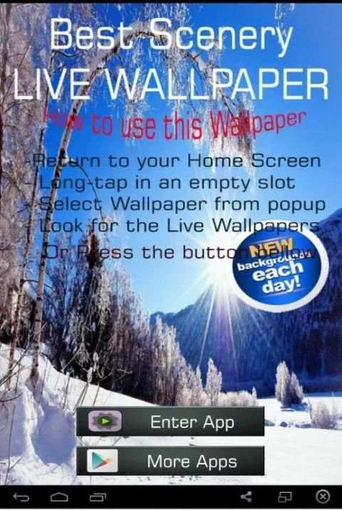 Best Scenery Live Wallpaper screenshot 2