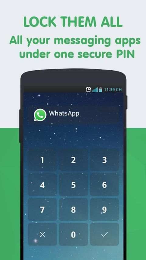 Messenger Locker (Chat Locker) स्क्रीनशॉट 5