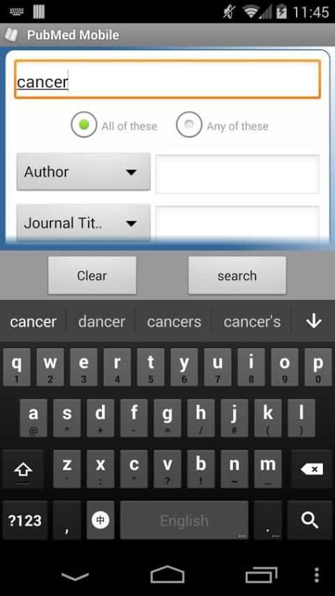 PubMed Mobile screenshot 7