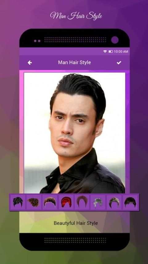 Man HairStyle Photo Editor screenshot 9