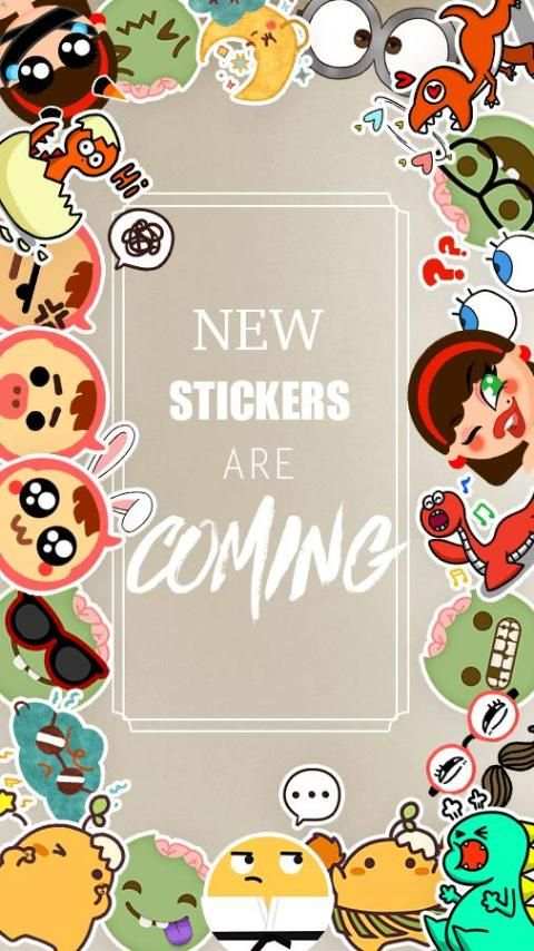 Cute Zombie Sticker स्क्रीनशॉट 2