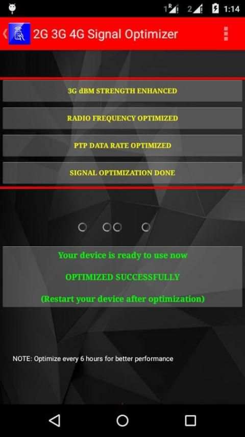 3G WiFi Signal Optimizer Prank screenshot 1