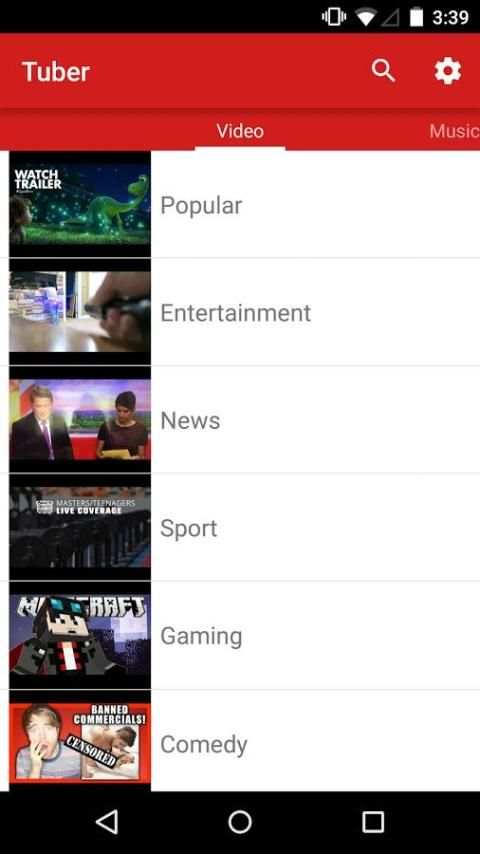 Tuber for Youtube -free player screenshot 5