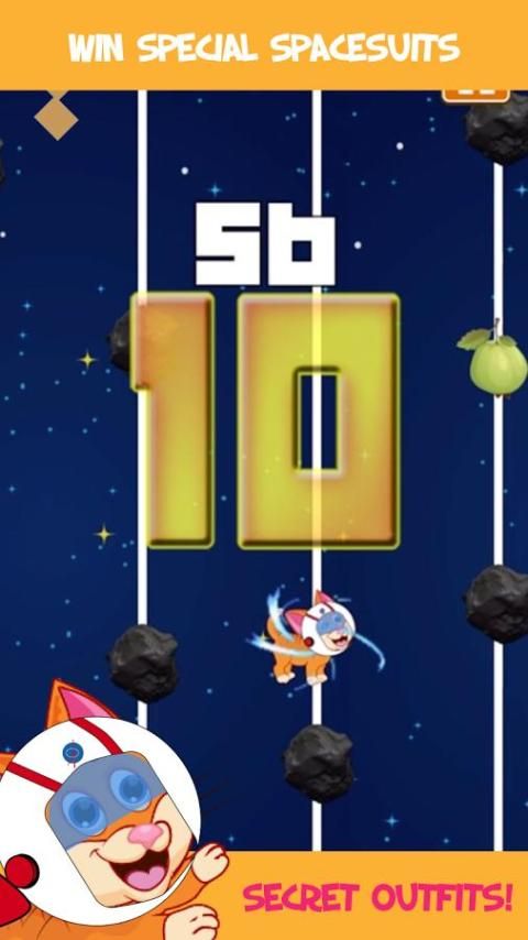 Jumpy Space Cat скриншот 5