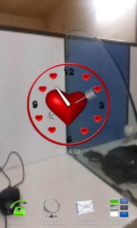 Transparent Screen Launcher 1 تصوير الشاشة
