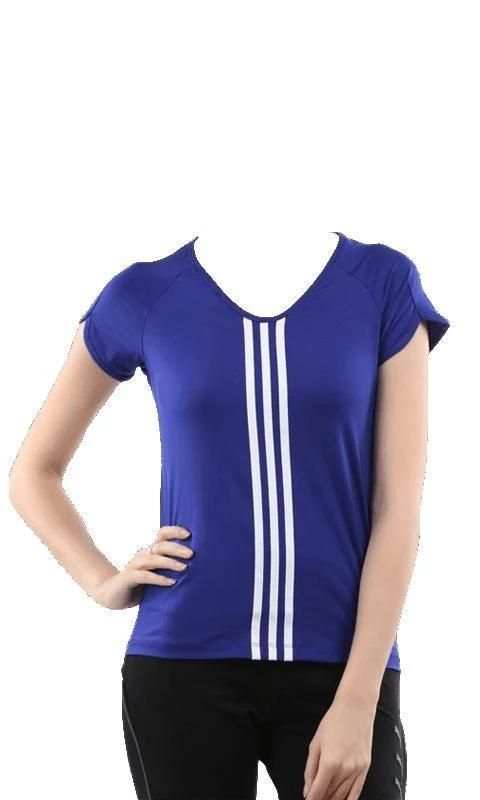 Woman T-shirt Photo Montage 3 تصوير الشاشة