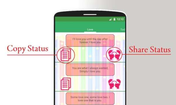 Awesome Status for WhatsApp screenshot 4