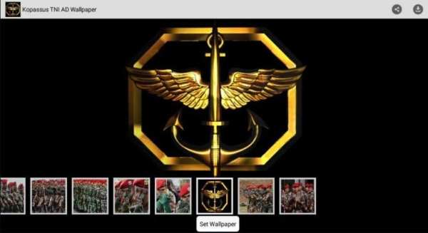 Kopassus TNI AD Wallpaper screenshot 2