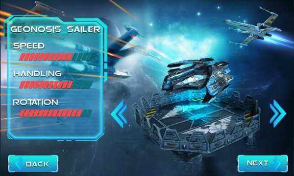 Space Racing Blitz 3D screenshot 1