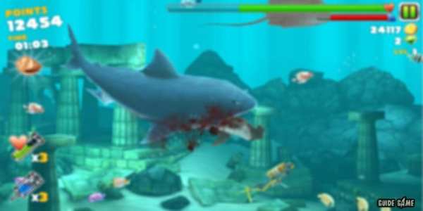Guide Hungry Shark Evolution скриншот 2
