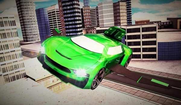 Sport Car Flying Simulator pro स्क्रीनशॉट 3