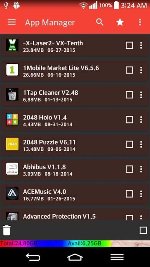 App2sd Card- AppMgr 5 تصوير الشاشة