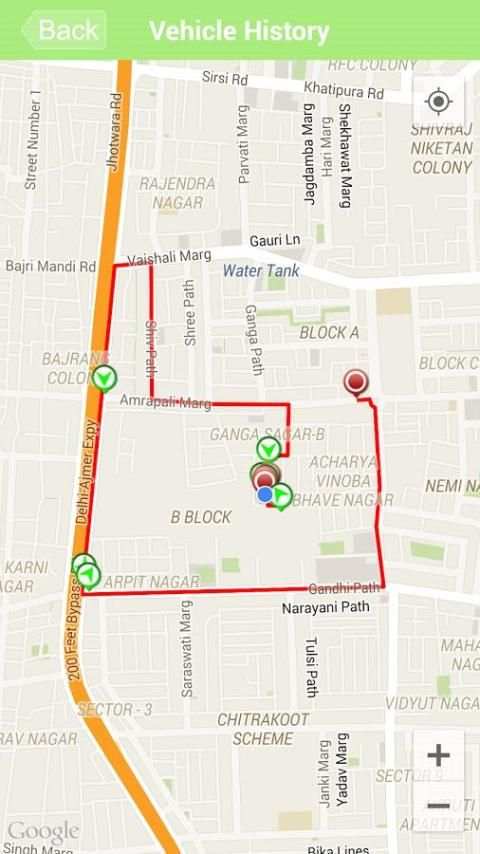 Car & Bike GPS Tracking System स्क्रीनशॉट 1