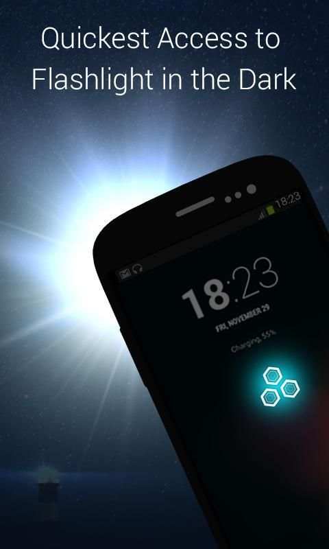 Lockscreen Flashlight 8 تصوير الشاشة