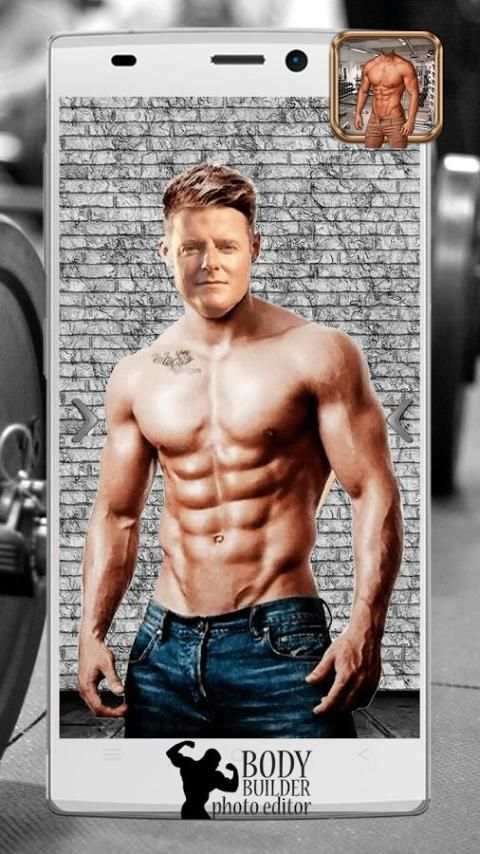 Bodybuilder Photo Editor screenshot 3