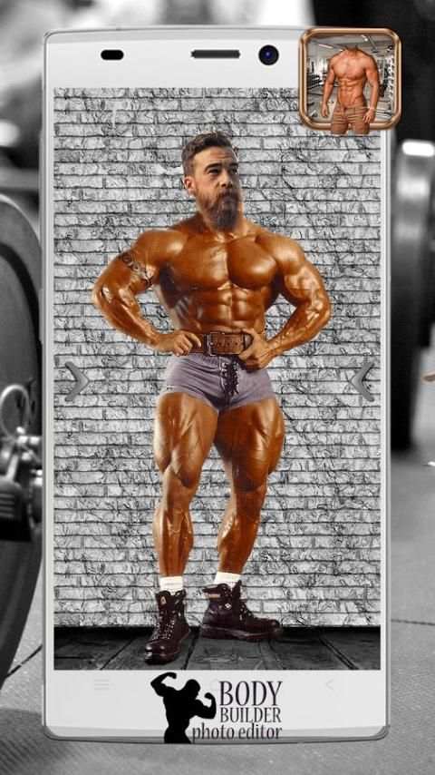 Bodybuilder Photo Editor screenshot 5