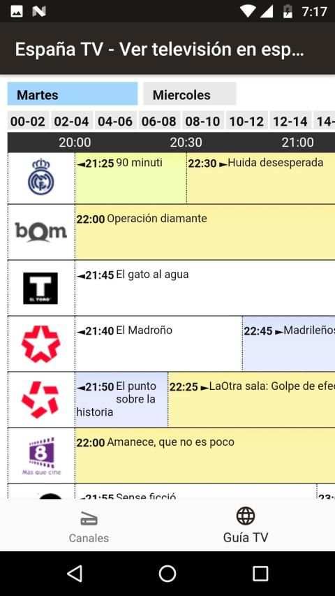España TV - Ver televisión en español screenshot 2