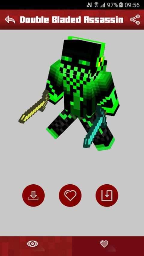 Herobrine Skins for Minecraft screenshot 3