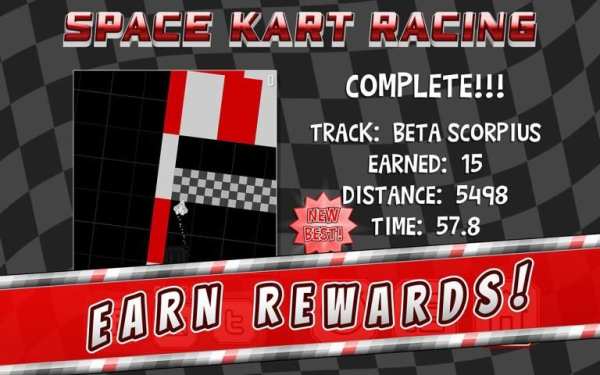 Space Kart Racing Free स्क्रीनशॉट 8