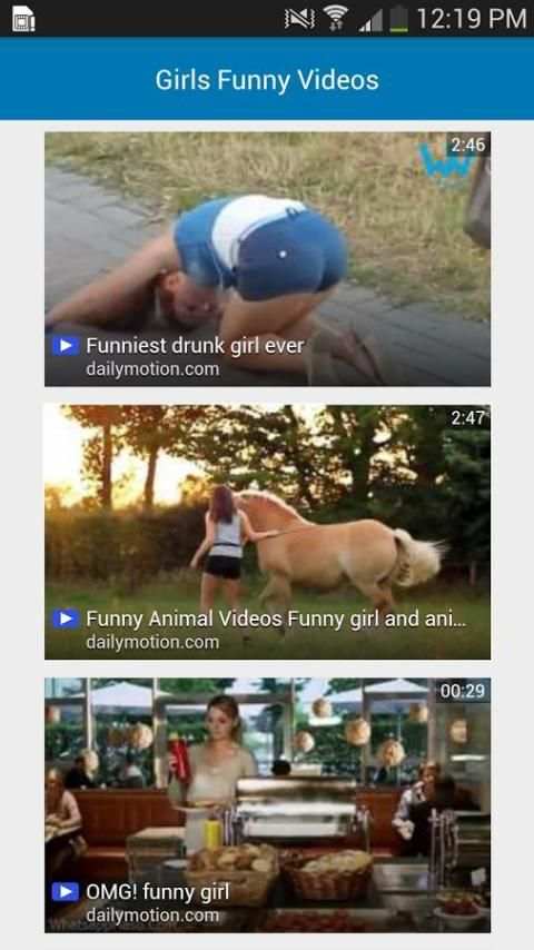 Girls Funny Videos screenshot 3