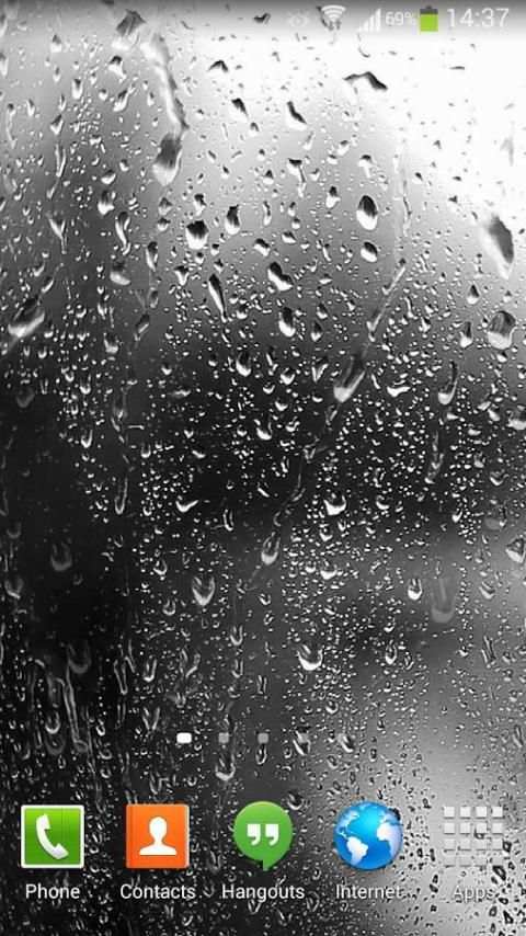 Raindrops Live Wallpaper HD 8 screenshot 2