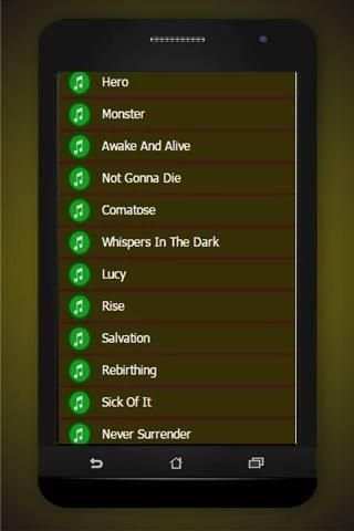 Song Lyrics Skillet screenshot 2