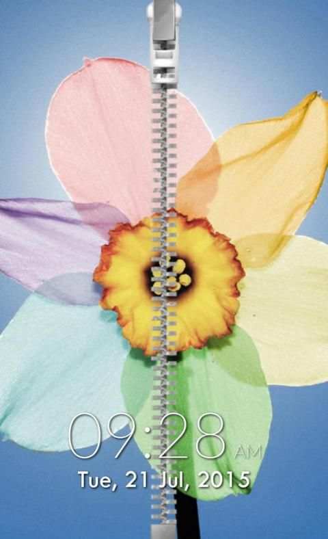 Rainbow Flower Zipper Unlock 8 تصوير الشاشة