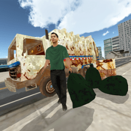 Garbage Van Sim أيقونة