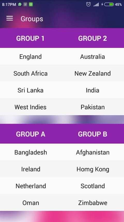 T20 World cup 2016 Live Score screenshot 4