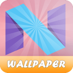 Wallpaper for Android N أيقونة