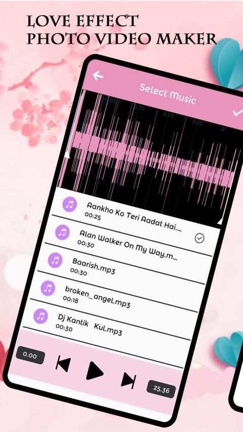 Love Effect Photo Video Maker स्क्रीनशॉट 5