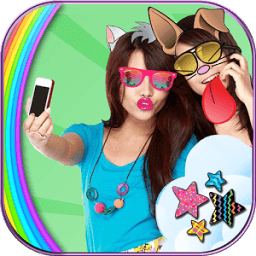 Cute Face Swap Photo Stickers icon