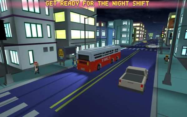 Bus Simulator City Craft 2016 स्क्रीनशॉट 4