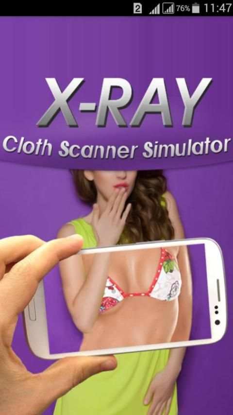 X-Ray Cloth Simulator XL Prank screenshot 2