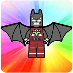 ikon How To Color Lego Batman