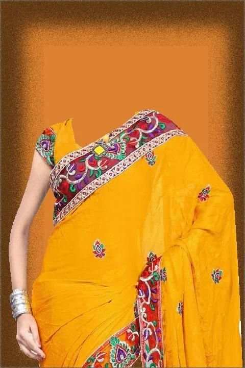 Marriage Saree Photo Suit screenshot 2