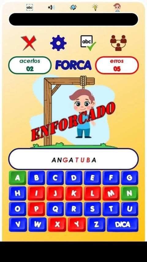 Jogo da Forca - Brasil screenshot 4