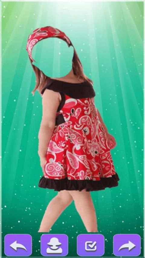 Baby Girl Photo Suit 5 تصوير الشاشة