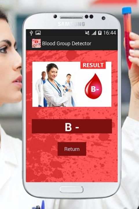 Blood Group Scanner Prank 2 تصوير الشاشة