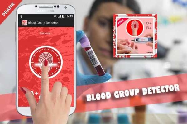 Blood Group Scanner Prank 7 تصوير الشاشة