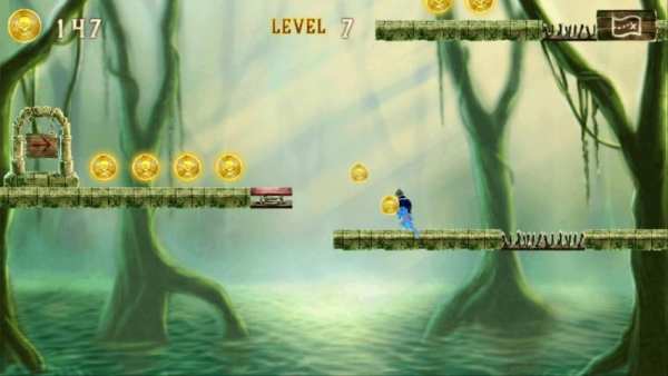 Krishna Temple Running Game स्क्रीनशॉट 3