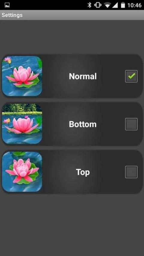 Flower Live Wallpaper 3D 1 تصوير الشاشة